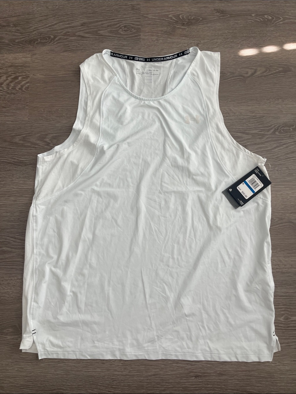 Under Armour Men’s White Performance Tank Top